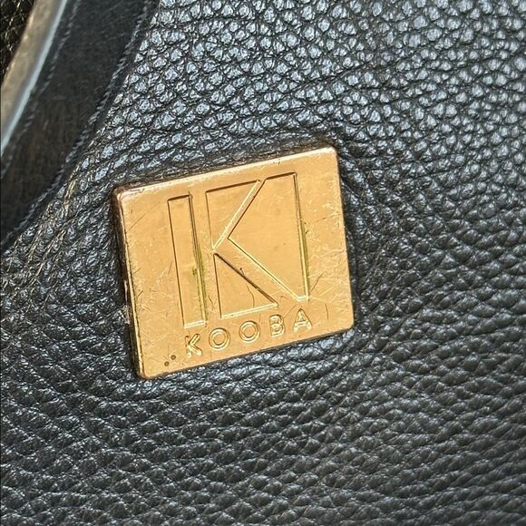 Kooba Genuine Leather  Shoulder Tote Bag, Soft Pebbled  Multi-Pocket Design - Picture 10 of 11